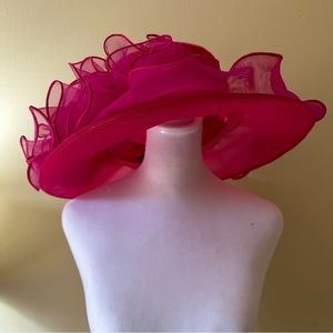 Fuchsia Church / Derby Hat
